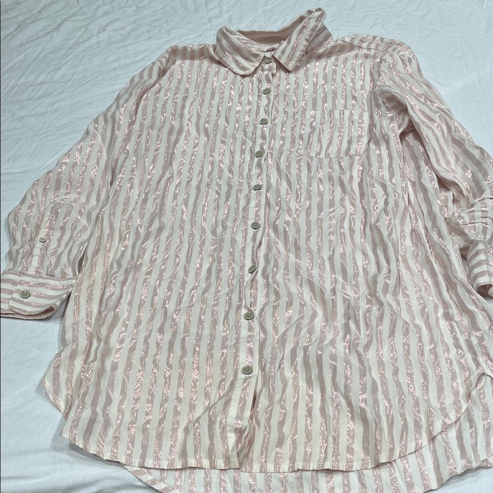 Victoria’s Secret Button-Up sleep shirt